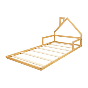 Pine Wood Floor Bed House Frame | Kids & Toddlers