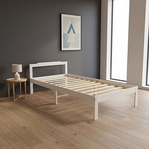 Natural Wooden Bed Frame | Home Furniture