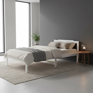 Natural Wooden Bed Frame | Home Furniture