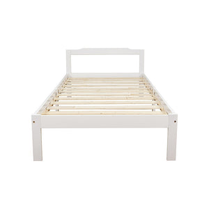 Natural Wooden Bed Frame | Home Furniture
