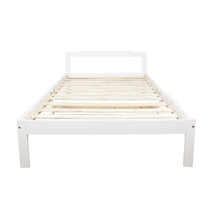 Natural Wooden Bed Frame | Home Furniture