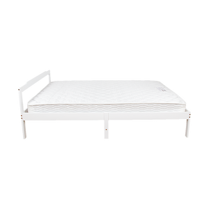 Double Wooden Bed Frame | Home Furniture | White