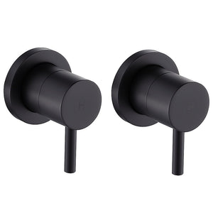 Bathroom Shower Bath Hot and Cold Mixer | WATERMARK Certified | Black