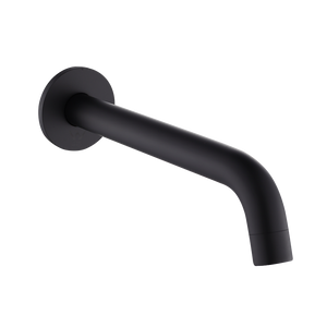 220mm Bath Spout | Matte Black Finish