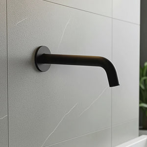 220mm Bath Spout | Matte Black Finish