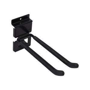 Garage Slatwall Retail Store Display Wall Mount Storage | Double Hooks