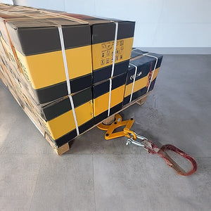 Steel Single Scissor Pallet Puller Clamp | 1 Ton Capacity | Pallet Grabber