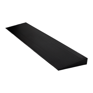 Cuttable Threshold Ramp | Rubber Wheelchair Ramp | Solid 4 cm Rise | 90 cm Wide