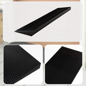 Cuttable Threshold Ramp | Rubber Wheelchair Ramp | Solid 4 cm Rise | 90 cm Wide