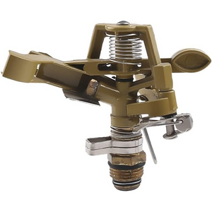 Easy-to-Install Irrigation Sprinkler | 360° Rotating Sprinkler Gun | Zinc Alloy Adjustable Rocker