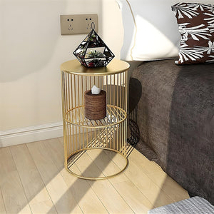 Round Side Table | Bedside | Bedroom Lounge Furniture | Modern Minimalist Accent Table