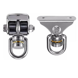 Silent Swing Hanger | Heavy Duty Stainless Steel Swing Hook | with Swivel Bearing