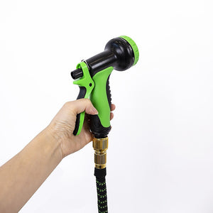 30m Garden Hose | Strong Heavy-Duty Expandable Flexible Hose | Water Spray Nozzle Included