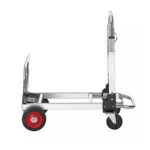 Hand Truck 2-in-1 Folding Dolly Cart | 180kg Capacity | Heavy-Duty Aluminium