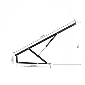120cm Pneumatic Sofa Bed Lift Up Mechanism Kit | Easy Conversion