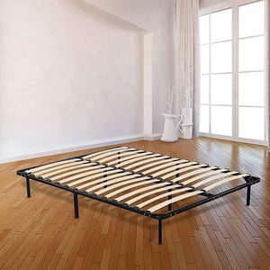Queen Metal Bed Frame | Durable Heavy Duty Steel | Modern Minimalist Style