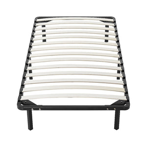 Single Metal Bed Frame | Full Steel Heavy Duty Construction