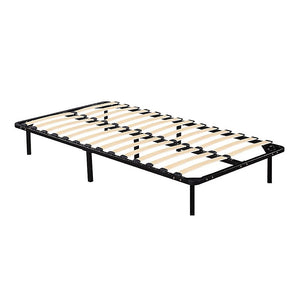 King Single Metal Bed Frame | Full Steel | Heavy Duty Construction | Modern Design
