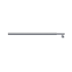 Glass Shower Screen Stabilising Pole | Round | Chrome Finish | Frameless Support Bar