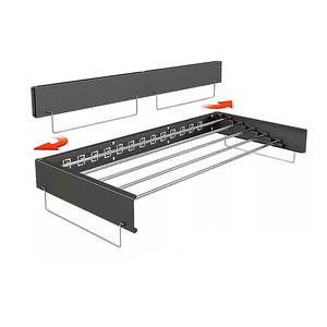 Collapsible Laundry Drying Rack | Wall Mounted Clothes Drying Rack for Laundry