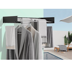 Collapsible Laundry Drying Rack | Wall Mounted Clothes Drying Rack for Laundry