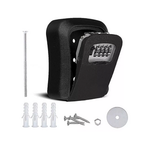 Lock Box Key Safe | 4 Combination Outdoor Security Wall Mounted