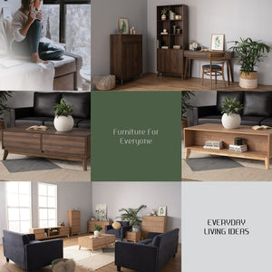 Hirado Coffee Table | Cocoa Finish | Stylish & Warm