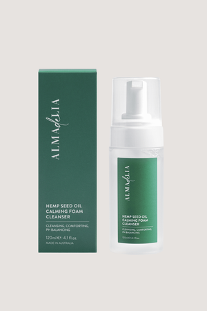 Hemp Seed Oil Calming Cleanser | Foam | 120ml