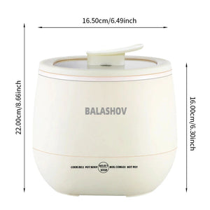 NNEOBA 1.8L Multifunctional Electric Mini Rice Cooker | Compact & Efficient