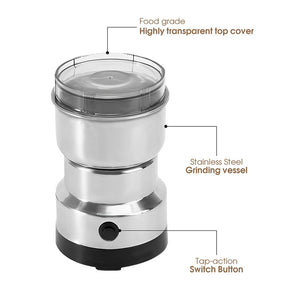 Multipurpose Electric Coffee Bean Grinder | High Precision & Durable