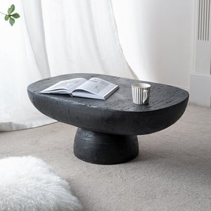 Black is Back Cement Coffee Table | Industrial Design