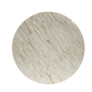 Alpine Mother of Pearl Hand Made Stool | Side Table