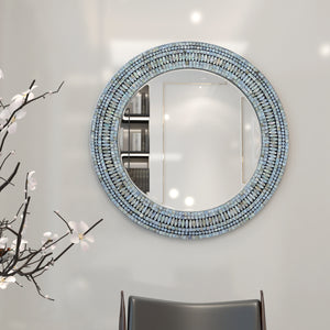 Cooper Mother of Pearl Handmade Mirror | Timeless Elegance