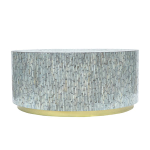 Aquarius Mother of Pearl Hand Made Coffee Table | Unique Craftsmanship