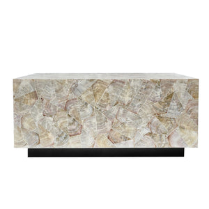 Cluster Mother of Pearl Hand Made Coffee Table | Timeless Design