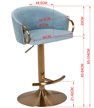 WINFREY GAS LIFT BAR STOOL | Adjustable Height | Modern Design