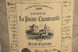 Cylindrical Chateau Ottoman | Elegant Upholstered Footstool | Classic Home Decor