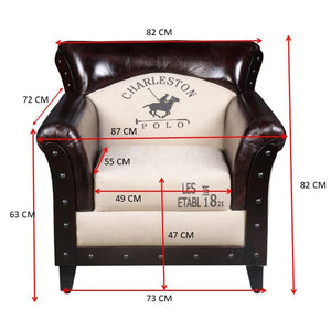 Charleston Polo Vintage Armchair