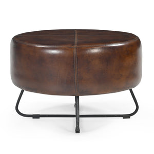 Bolero Leather Coffee Table | Ottoman