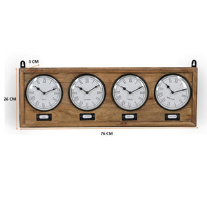 World Timber Clock | Unique Design