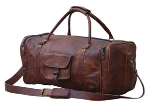 Overnight Leather Duffle Bag | High-Quality Travel Bag