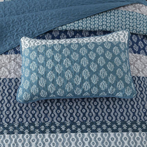 Classic Hydrangea Quilted Bedspread Set | 3-Piece | Soft & Cozy Quilt & Pillow Covers