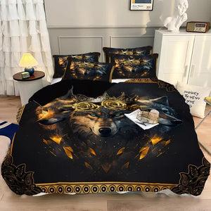 Nature-Inspired Floral Duvet Cover Set | Hypoallergenic Fabric | King