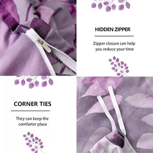 Soft Haven 3-Piece Duvet Cover Set | Long-Lasting Comfort | King