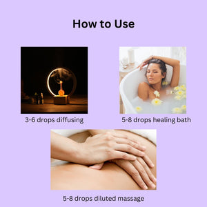 Amrita Court | Pure & Essential Oils | Peaceful Sleep Blend | 10ml | Relaxation Oil