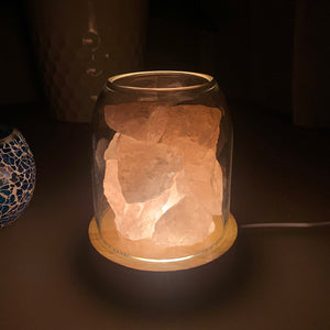 Aurora Crystal Diffuser | Rose Quartz | Aromatherapy Essential Oil Diffuser