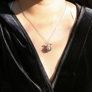 Gift Box | Angel Ball Aroma Necklace | Rose Gold | Purify Oil Blend | Unique Gift