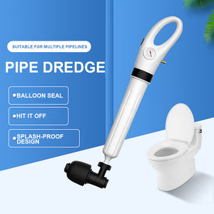 Powerful Air Drain Blaster Plunger | For Toilet, Sink & Floor Drains | High-Pressure Clog Remover