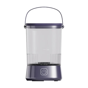 Electric Makeup Brush Cleaner with USB Rechargeable Design | Fast, Convenient Cleaning for All Brush Sizes (Purple)