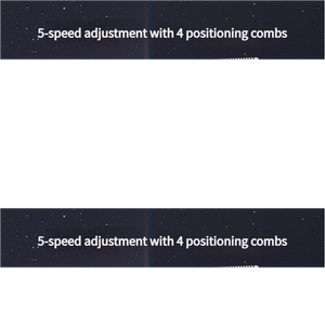 Professional Hair Trimmer with LED Display | Adjustable Cordless Grooming Kit | PR-3047